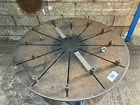Opspantafel ø120x92cm - afbeelding 2 van  4