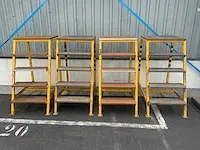 Opstap/trap 128cm (4x) - afbeelding 1 van  3