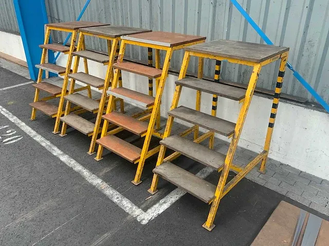 Opstap/trap 128cm (4x) - afbeelding 3 van  3