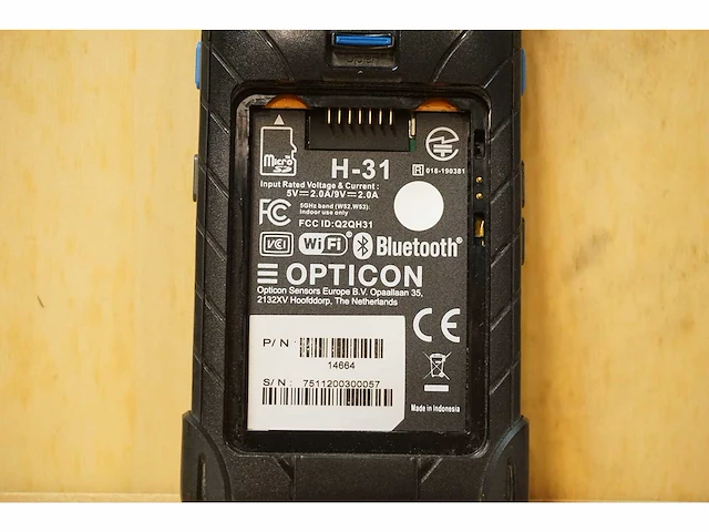 Opticon - h-31 - handterminal (4x) - afbeelding 7 van  8