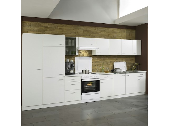 Optifit klassik 60 onderkast met 3 laden 845(h) x 50(b) x 60(d) cm met werkblad - afbeelding 3 van  5