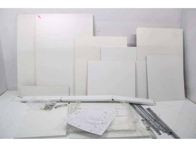 Optifit klassik 60 onderkast met 3 laden 845(h) x 50(b) x 60(d) cm met werkblad - afbeelding 5 van  5