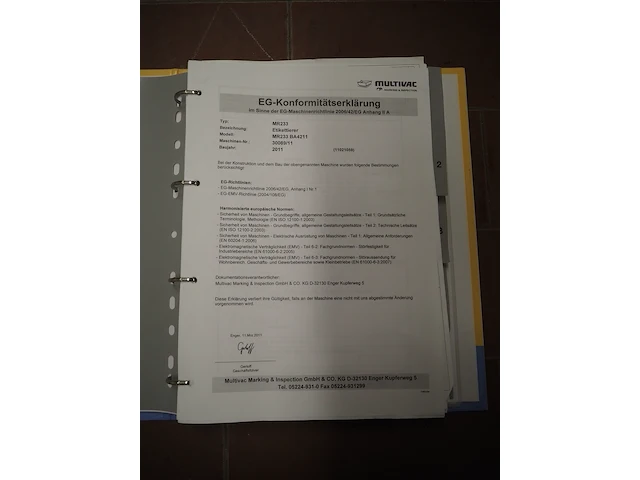 Optima control systems gmbh / multivac - afbeelding 23 van  27