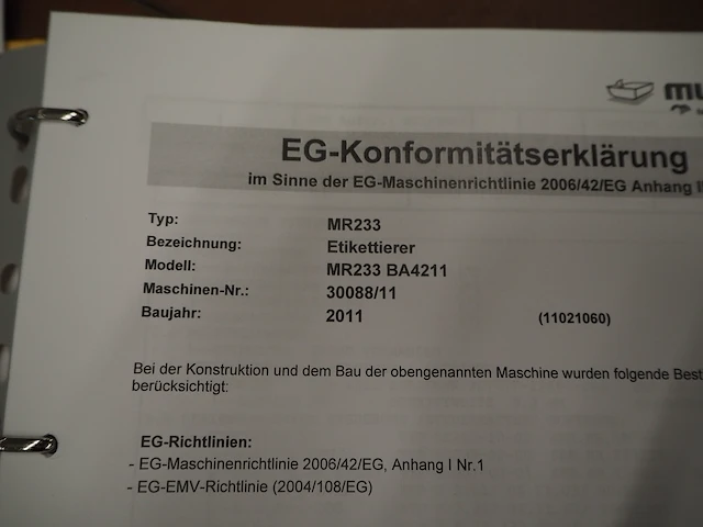 Optima control systems gmbh / multivac - afbeelding 27 van  27