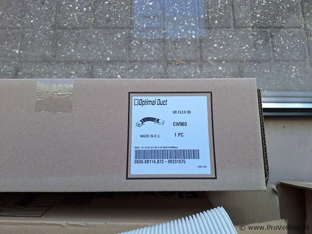 Optimal duct od flex 80 cw903 - 4 stuks - afbeelding 2 van  2