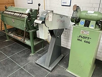 Optimum bsm 75 stationaire bandschuurmachine - afbeelding 2 van  6