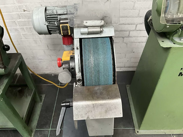 Optimum bsm 75 stationaire bandschuurmachine - afbeelding 4 van  6