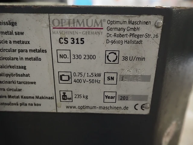 Optimum maschinen - afbeelding 3 van  11