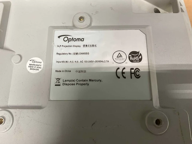 Optoma projector - afbeelding 6 van  6