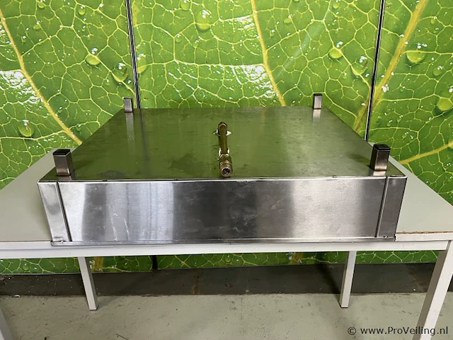 Opvangbak, rvs - 72x60x20cm - afbeelding 4 van  4