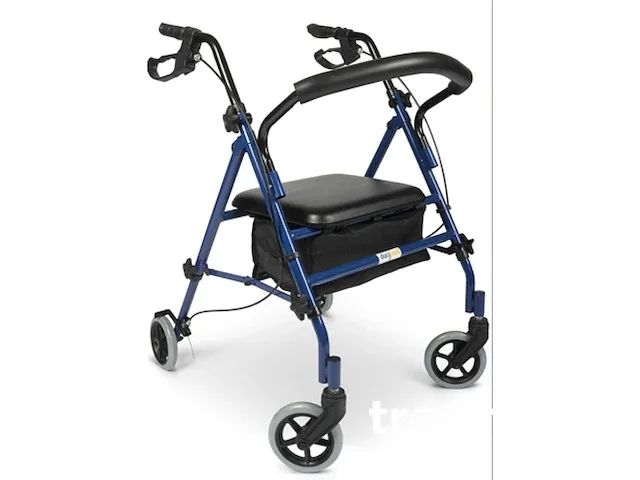 Opvouwbaar lichtgewicht rollator - afbeelding 1 van  3