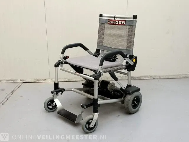 Opvouwbare elektrische rolstoel zinger - afbeelding 1 van  7