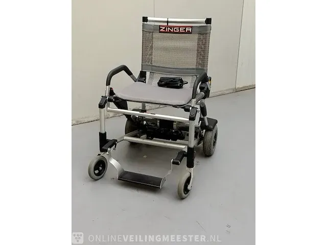 Opvouwbare elektrische rolstoel zinger - afbeelding 2 van  7