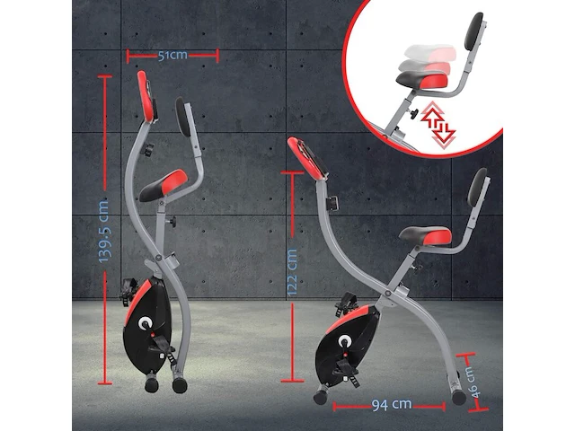 Opvouwbare fitness hometrainer move/move pro zoomyo peak power - afbeelding 2 van  2