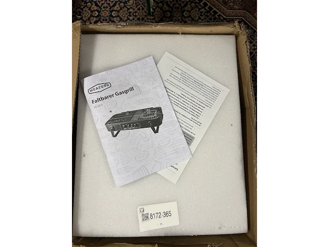 Opvouwbare gasbarbecue met transporttas meateor, fg 02-g - afbeelding 2 van  4