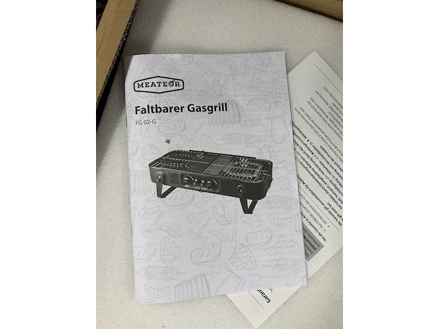 Opvouwbare gasbarbecue met transporttas meateor, fg 02-g - afbeelding 3 van  4