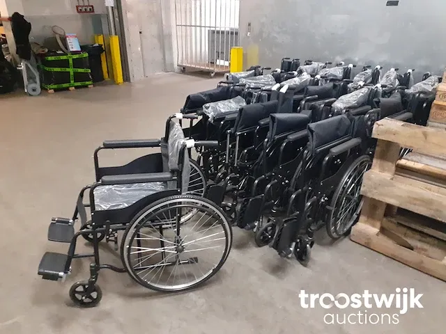Opvouwbare rolstoel premium - afbeelding 4 van  6