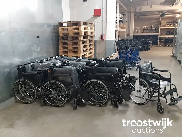 Opvouwbare rolstoel premium - afbeelding 5 van  6