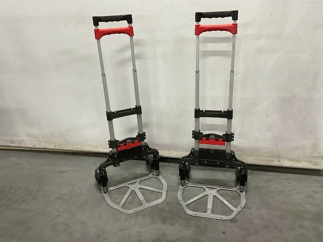 Opvouwbare steekwagen (2x) - afbeelding 1 van  4