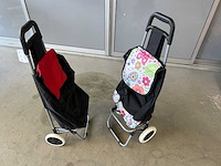 Opvouwbare trolley (2x) - afbeelding 2 van  3