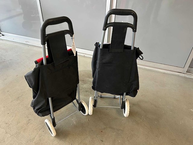 Opvouwbare trolley (2x) - afbeelding 3 van  3
