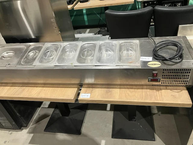 Opzetkoelvitrine, combisteel - afbeelding 1 van  7