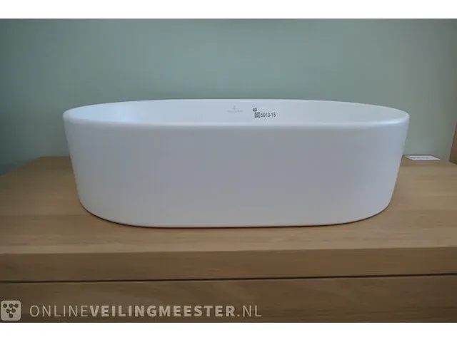 Opzetkom ovaal villeroy en boch, collaro, mat wit - afbeelding 1 van  6