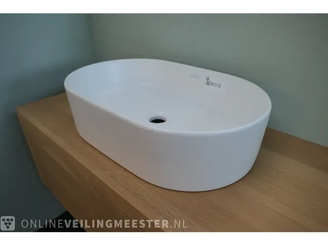 Opzetkom ovaal villeroy en boch, collaro, mat wit - afbeelding 3 van  6