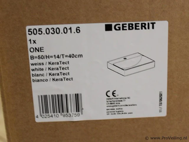 Opzetwastafel - afbeelding 1 van  1