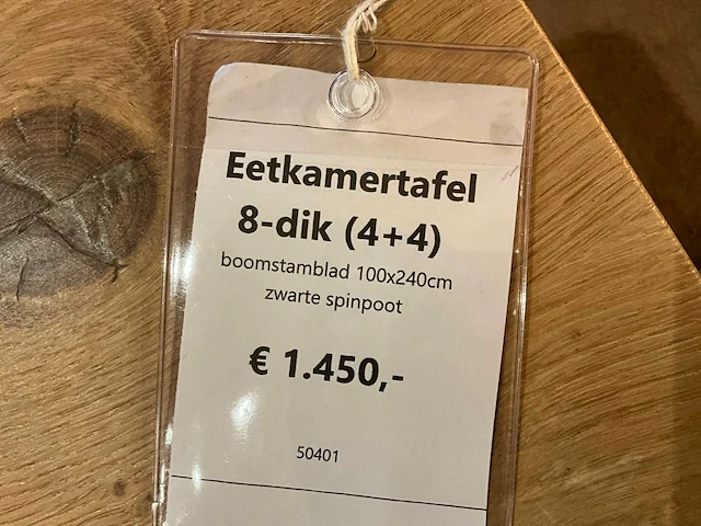 Oradea eiken eetkamertafel - afbeelding 8 van  8