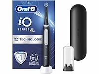 Oral-b io 4n - black - elektrische tandenborstel - ontworpen door braun