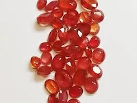 Orange sapphire 30.14ct gra certified - afbeelding 1 van  8