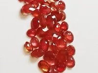 Orange sapphire 30.14ct gra certified - afbeelding 2 van  8