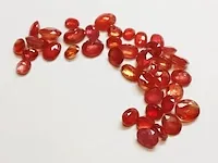 Orange sapphire 30.14ct gra certified - afbeelding 6 van  8