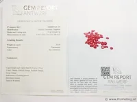 Orange sapphire 30.14ct gra certified - afbeelding 8 van  8