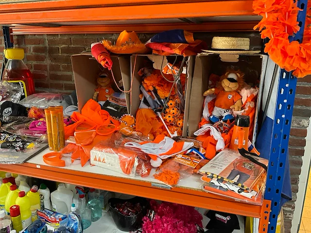 Oranje feestartikelen - afbeelding 1 van  10