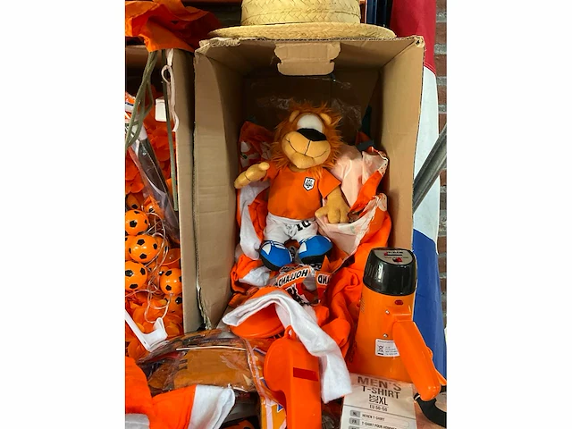 Oranje feestartikelen - afbeelding 7 van  10