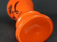 Oranje gekleurde herdenkingsvaas 1933 - afbeelding 5 van  5