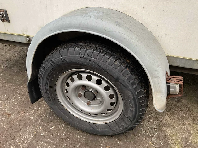 Orbons p3 aanhangwagen met gesloten opbouw - afbeelding 3 van  15