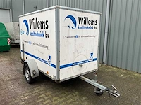 Orbons p3 aanhangwagen met gesloten opbouw