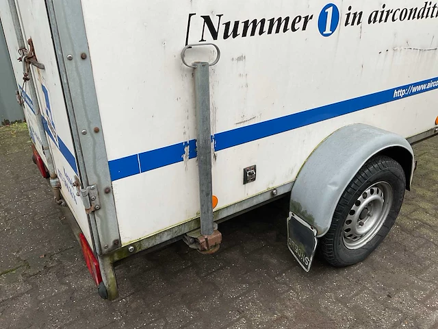 Orbons p3 aanhangwagen met gesloten opbouw - afbeelding 14 van  15