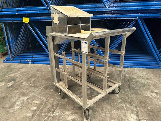 Orderpick kar 750x700x1200mm - afbeelding 3 van  3