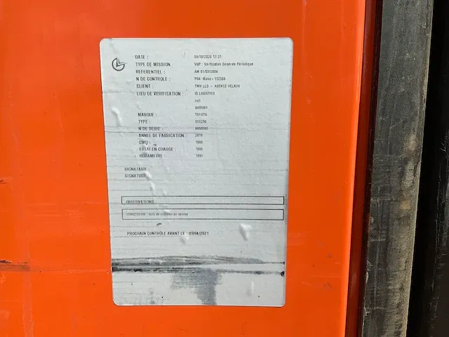 Orderpicker - afbeelding 9 van  20
