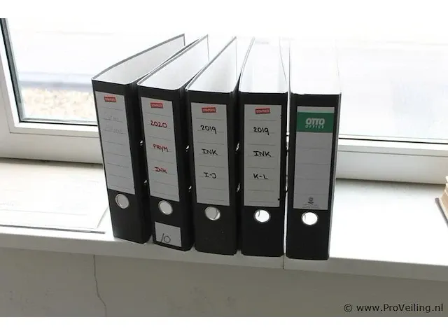 Ordners - 5 stuks - afbeelding 1 van  1