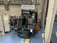 Orginal heidelberg degelpers