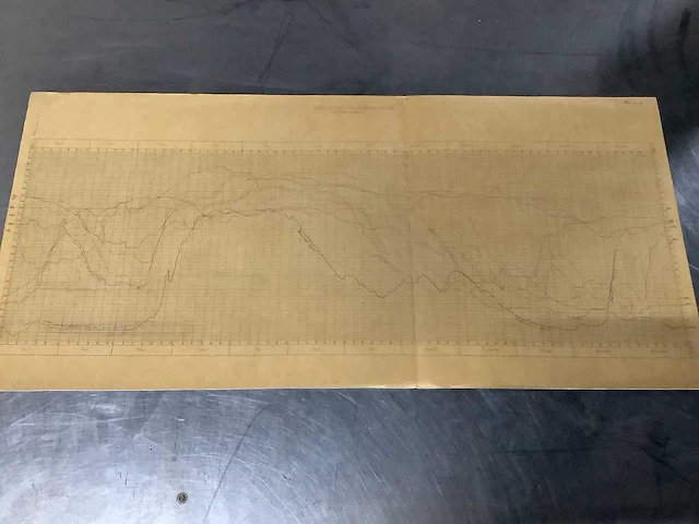 Orginele technische tekeningen thijssbrüke szegedin uit 1858 - afbeelding 4 van  51