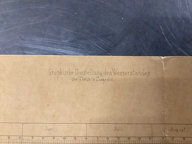 Orginele technische tekeningen thijssbrüke szegedin uit 1858 - afbeelding 5 van  51