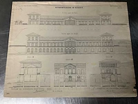 Orginele technische tekeningen thijssbrüke szegedin uit 1858 - afbeelding 6 van  51