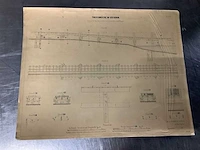 Orginele technische tekeningen thijssbrüke szegedin uit 1858 - afbeelding 22 van  51