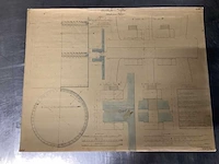 Orginele technische tekeningen thijssbrüke szegedin uit 1858 - afbeelding 27 van  51